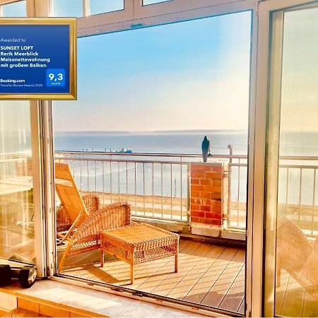 Sunset Loft Rerik Meerblick Maisonettewohnung Mit Grossem Balkon Exterior foto